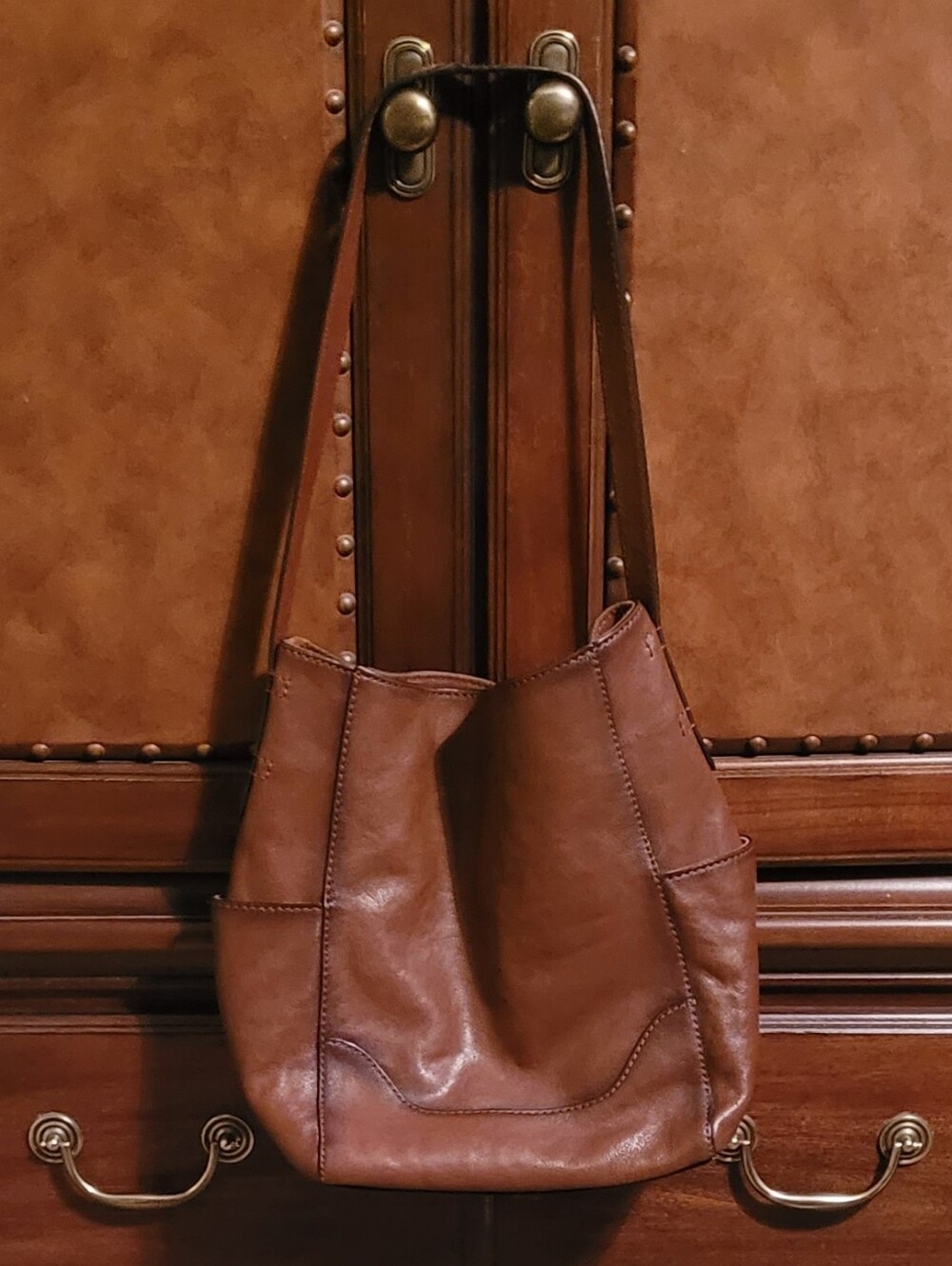 Frye Leather Purse Shoulder Bag - Picture 2 of 5
